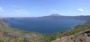 Die Apoyo Caldera in Nicaragua war vor 24.500 Jahren Schauplatz eines gewaltigen Vulkanausbruchs. Neue Untersuchungen legen die Vermutung nahe, dass diese und andere Eruptionen Gase freigesetzt haben, die zeitweise die Ozonschicht deutlich ausgedünnt haben. Foto: S. Kutterolf, GEOMAR