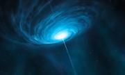 Künstlerische Darstellung des Quasars 3C 279 Bild: ESO/M. Kornmesser