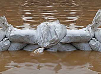 Hochwasser Sandsaecke